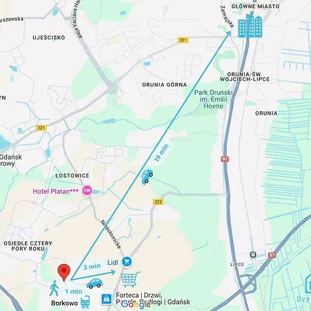 Baltyk Apartment- Tranquil Retreat, 15 Minutes To The Sea & Gdansk Center